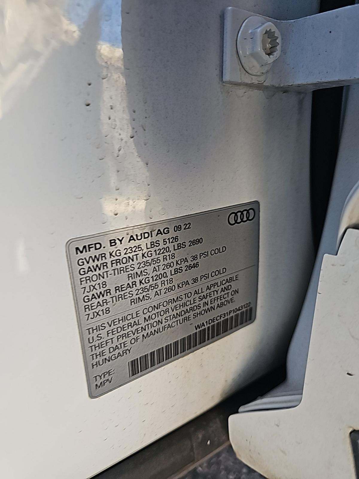 2023 Audi Q3 S line Premium AWD