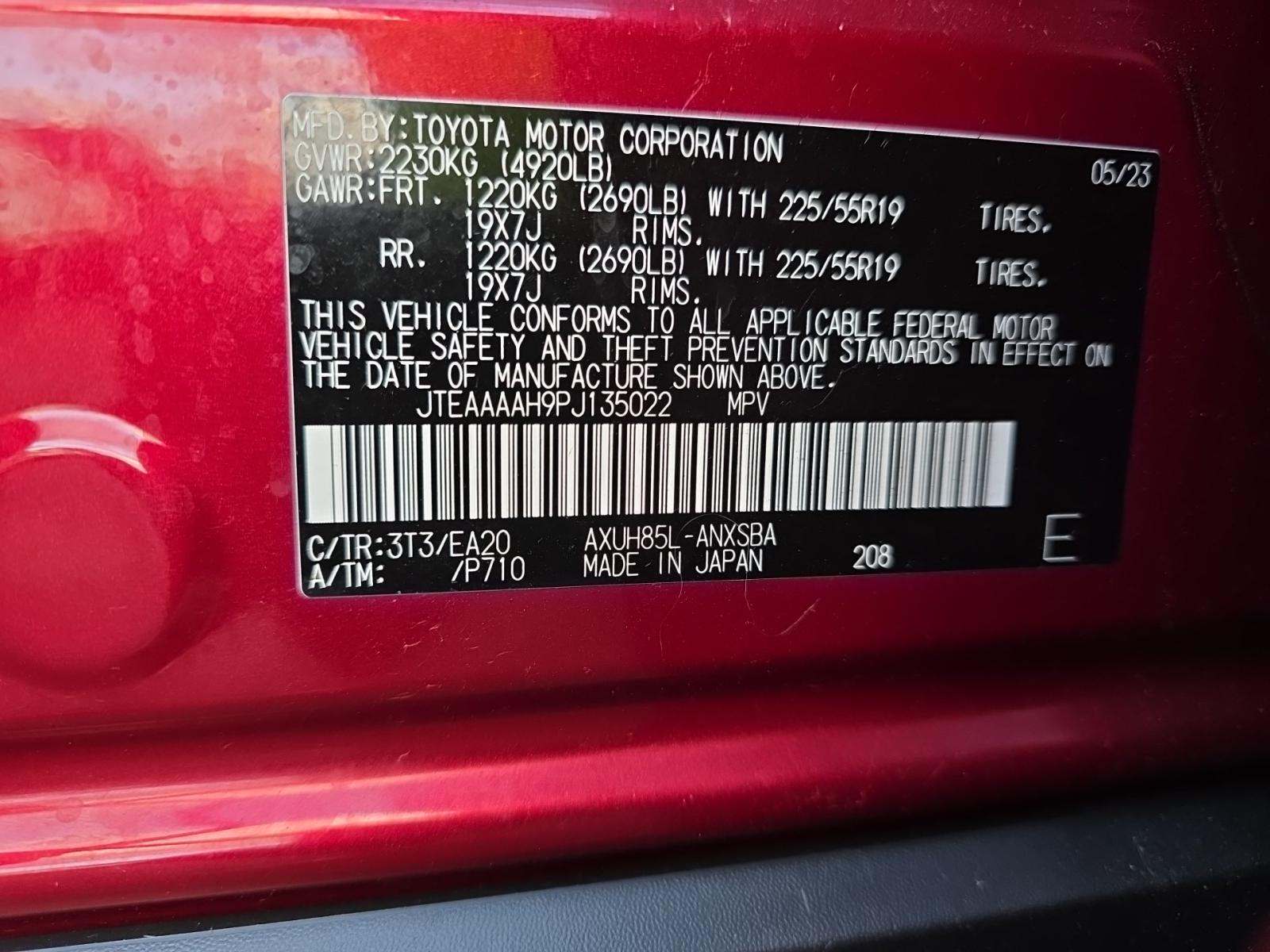 2023 Toyota Venza Limited AWD