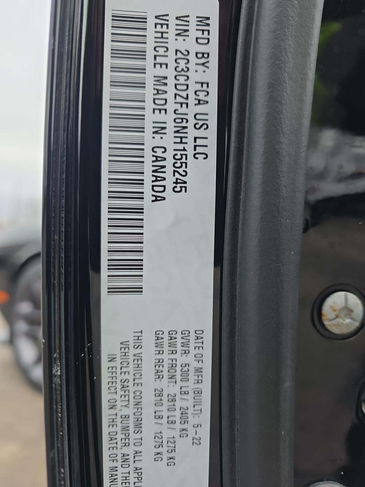 2022 Dodge Challenger R/T Scat Pack RWD