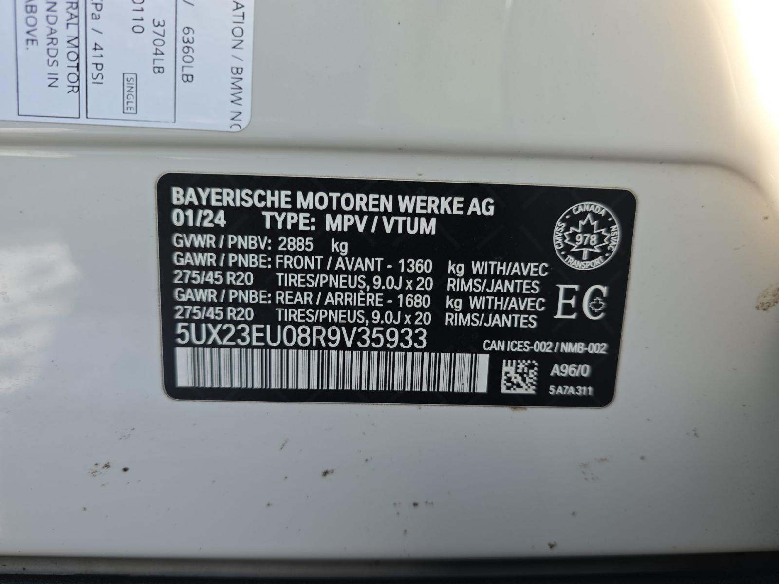 2024 BMW X5 xDrive40i AWD