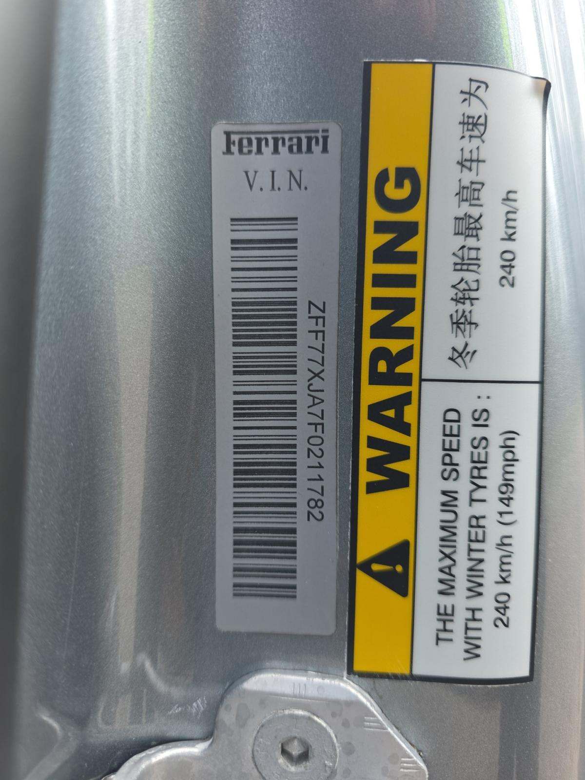 2015 Ferrari California T RWD