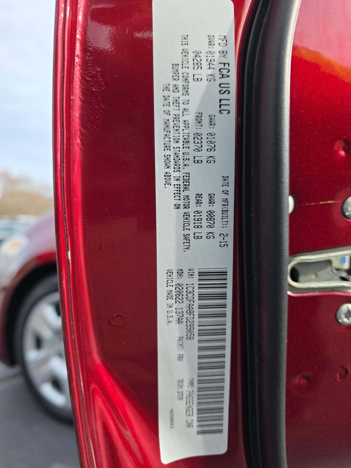 2015 Dodge Dart SE FWD