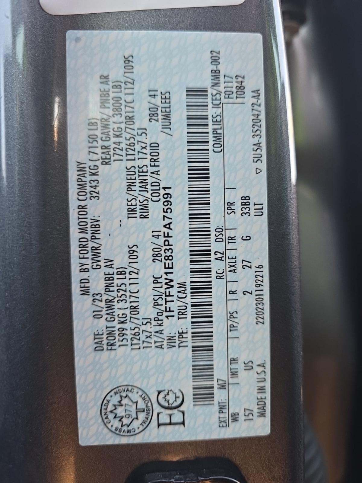 2023 Ford F-150 XLT AWD