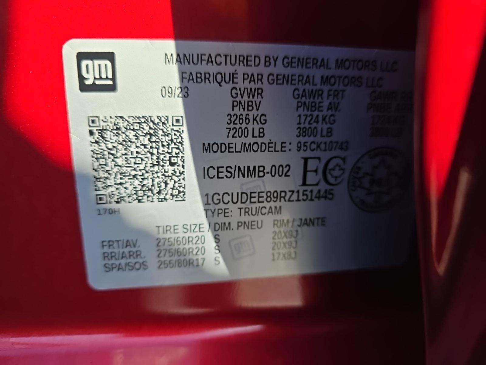 2024 Chevrolet Silverado 1500 RST AWD