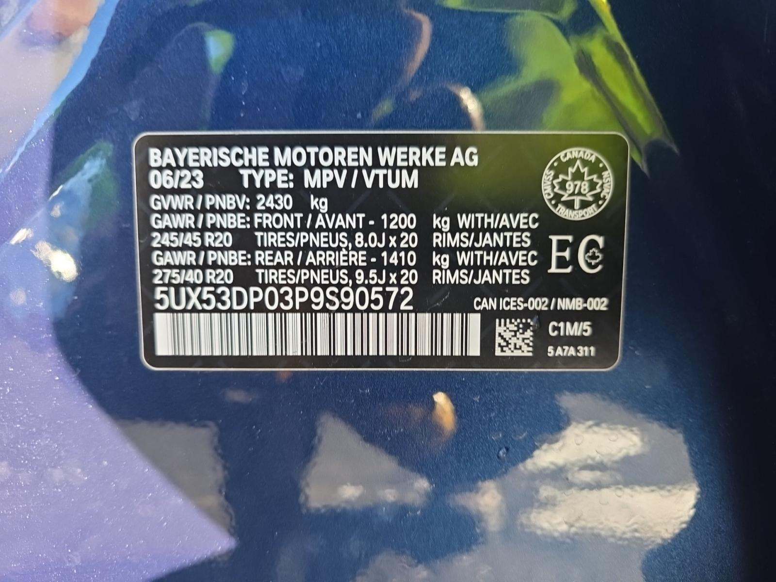 2023 BMW X3 xDrive30i AWD