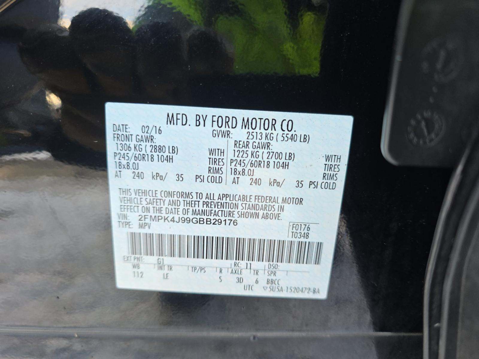 2016 Ford Edge SEL AWD