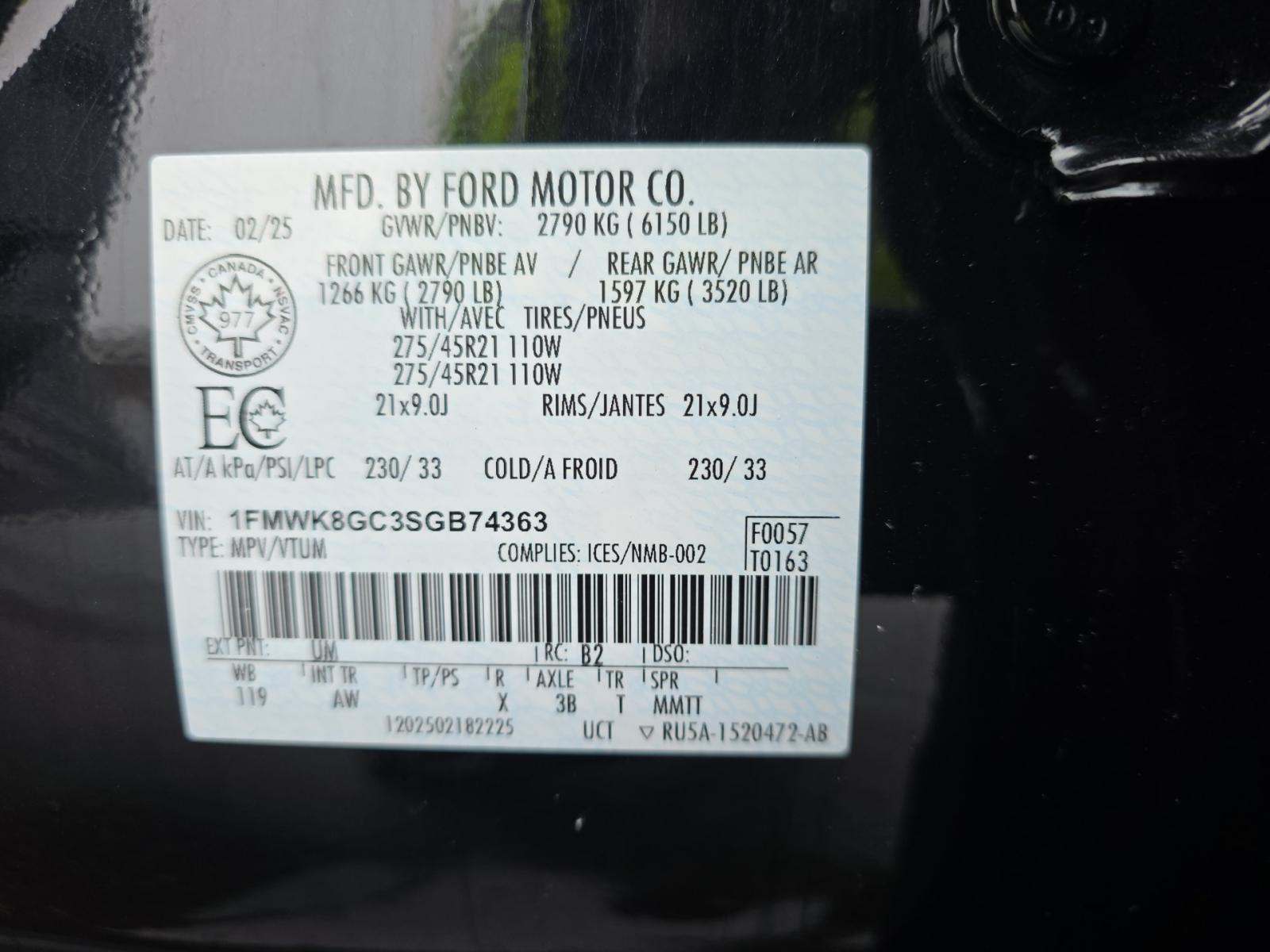 2025 Ford Explorer ST AWD