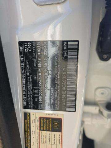 2012 Mercedes-Benz M-Class ML 350 AWD