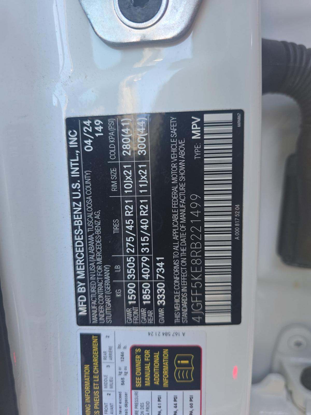 2024 Mercedes-Benz GLS GLS 450 AWD