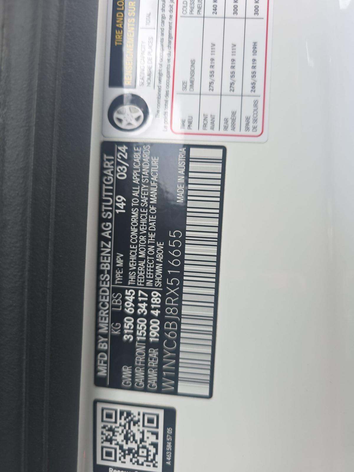 2024 Mercedes-Benz G-Class G 550 AWD