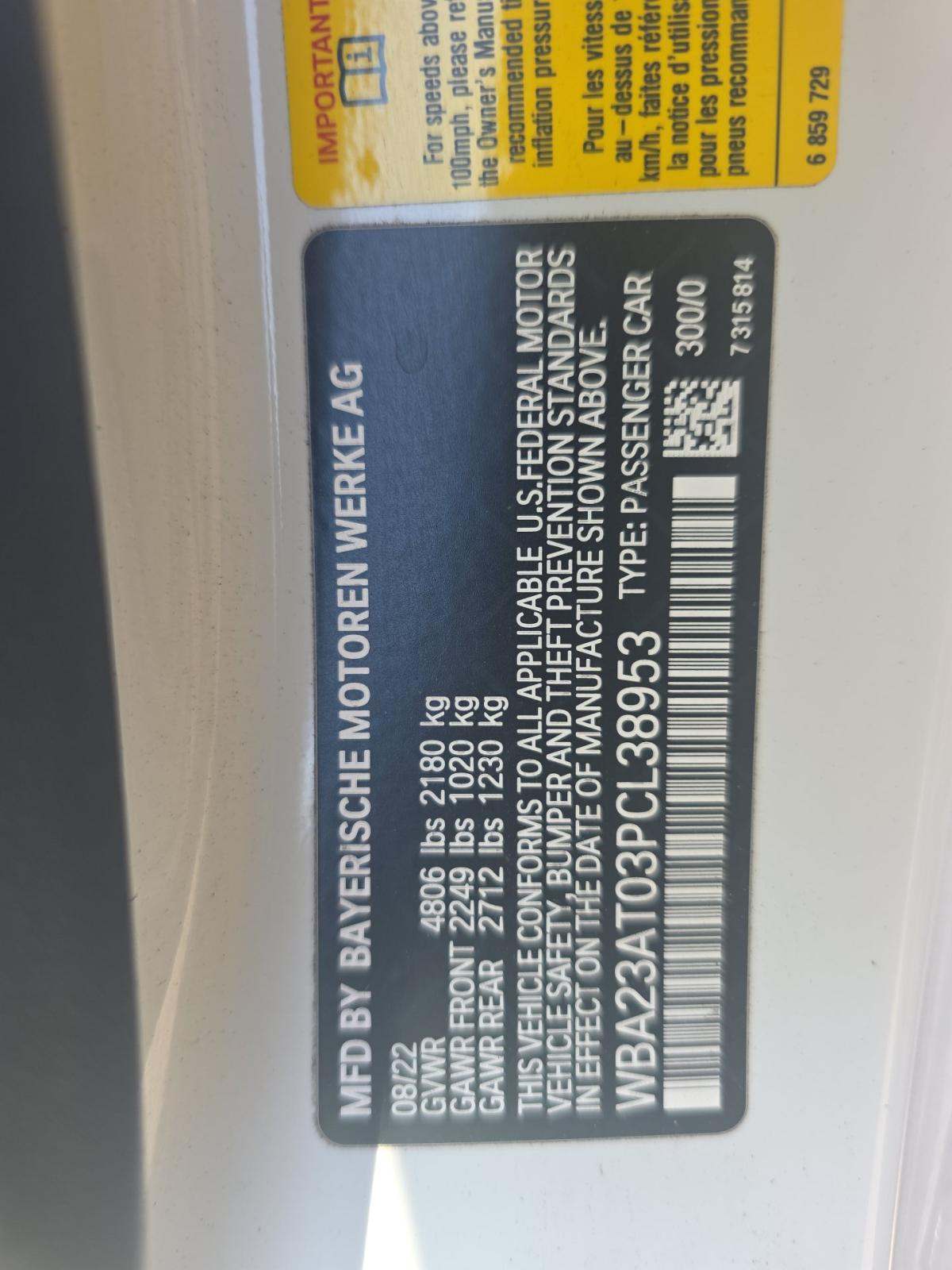 2023 BMW 4 Series 430i RWD