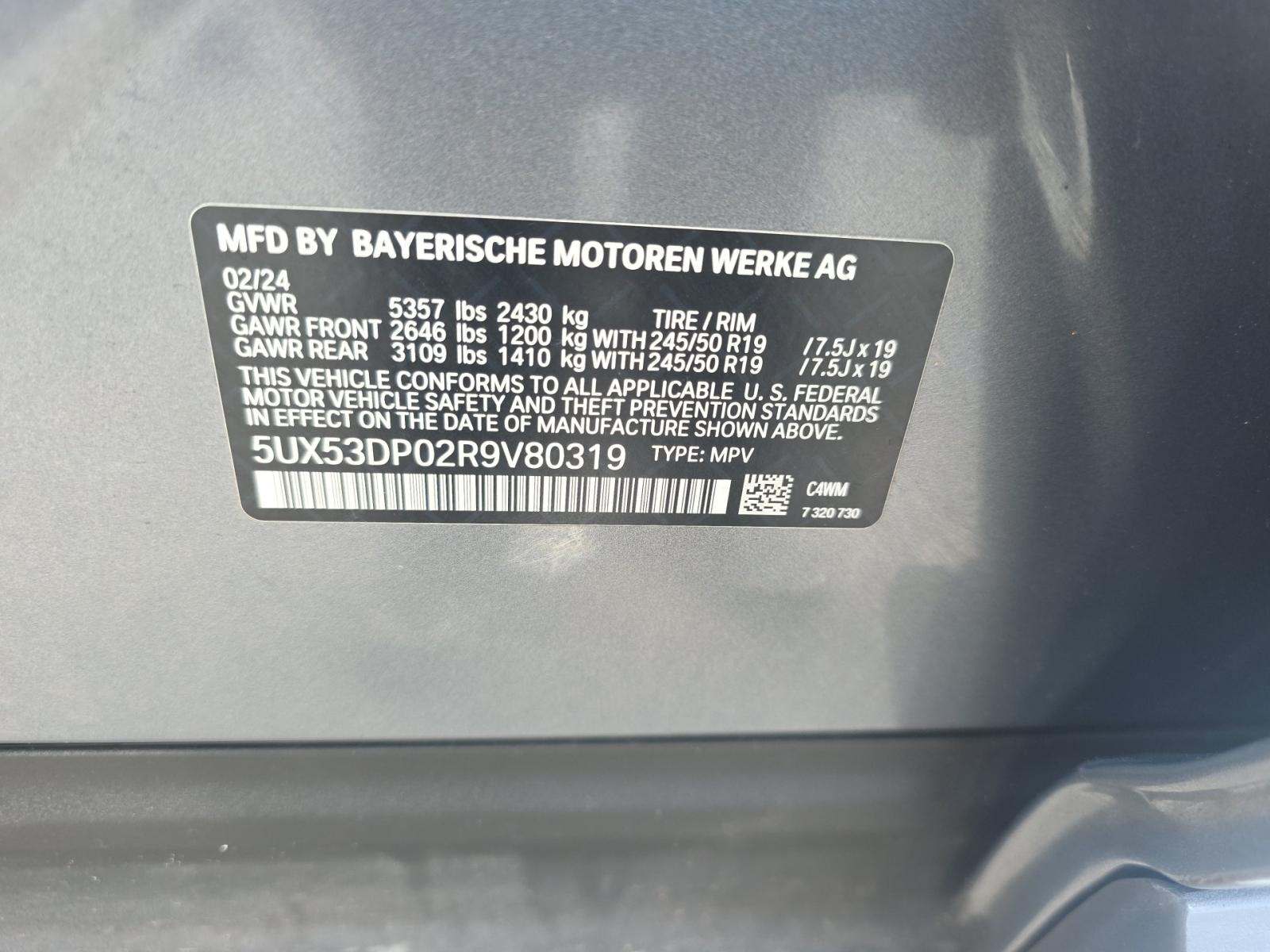 2024 BMW X3 xDrive30i AWD