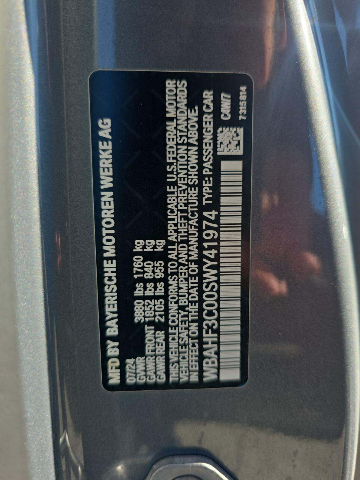 2025 BMW Z4 sDrive30i RWD