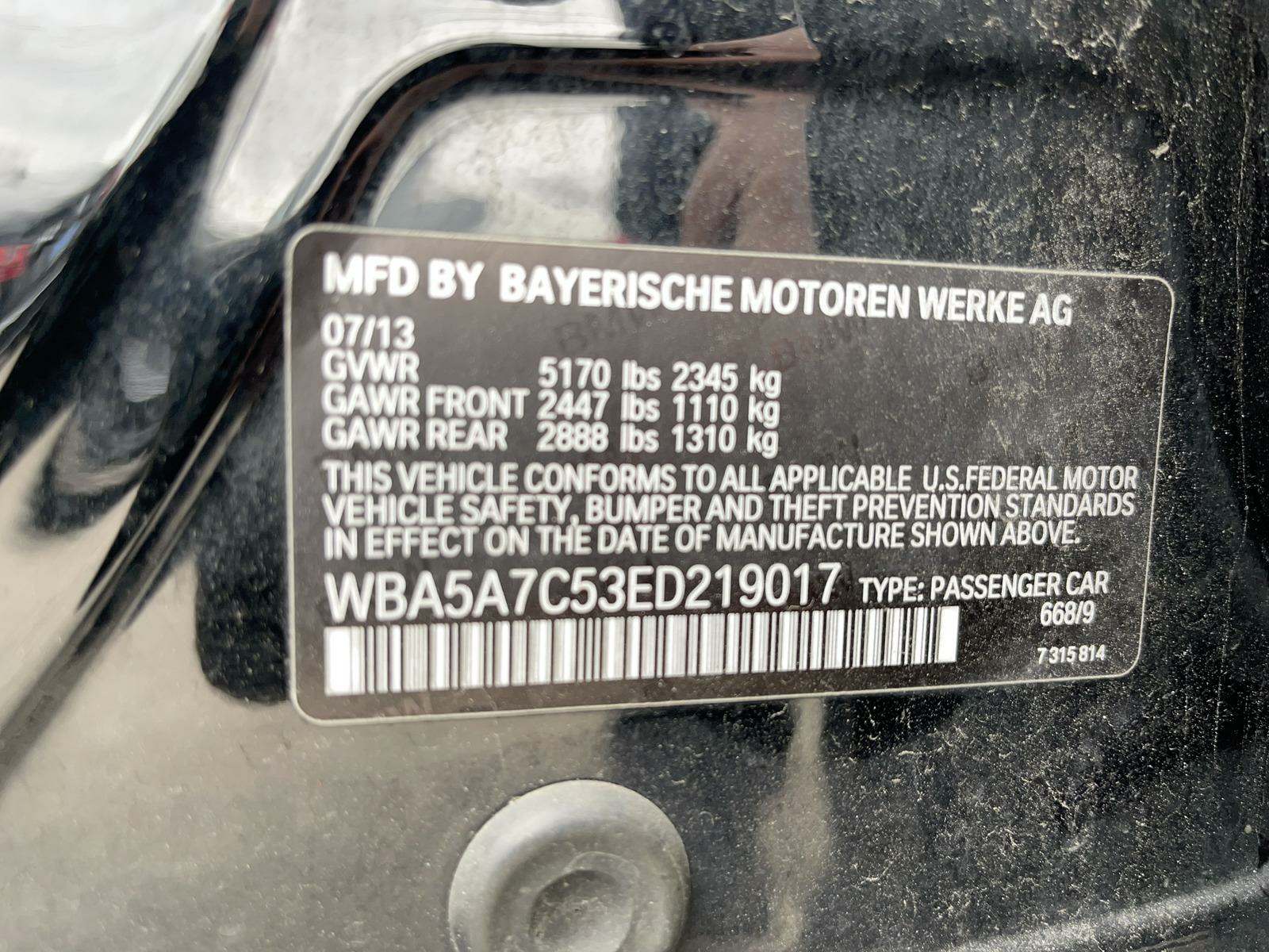 2014 BMW 5 Series 528i xDrive AWD