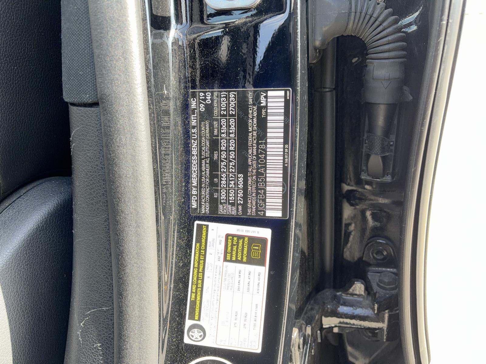 2020 Mercedes-Benz GLE GLE 350 RWD