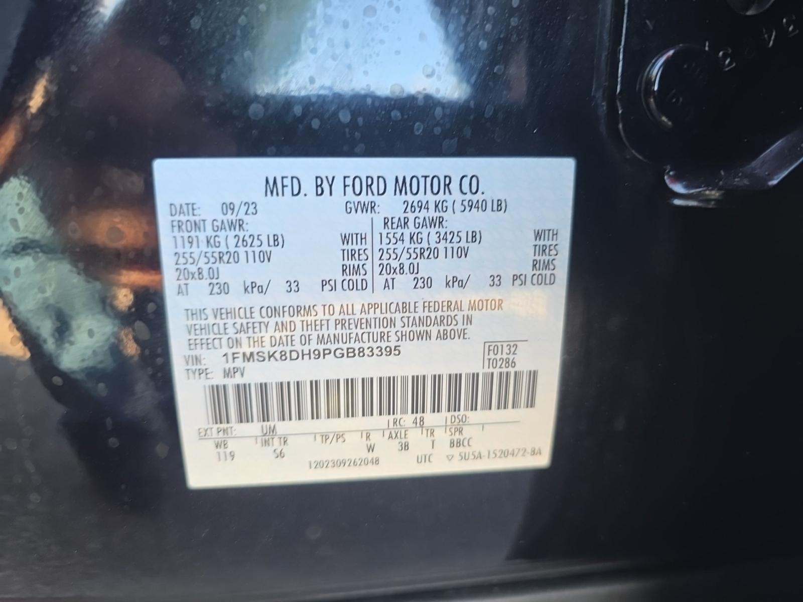 2023 Ford Explorer XLT AWD