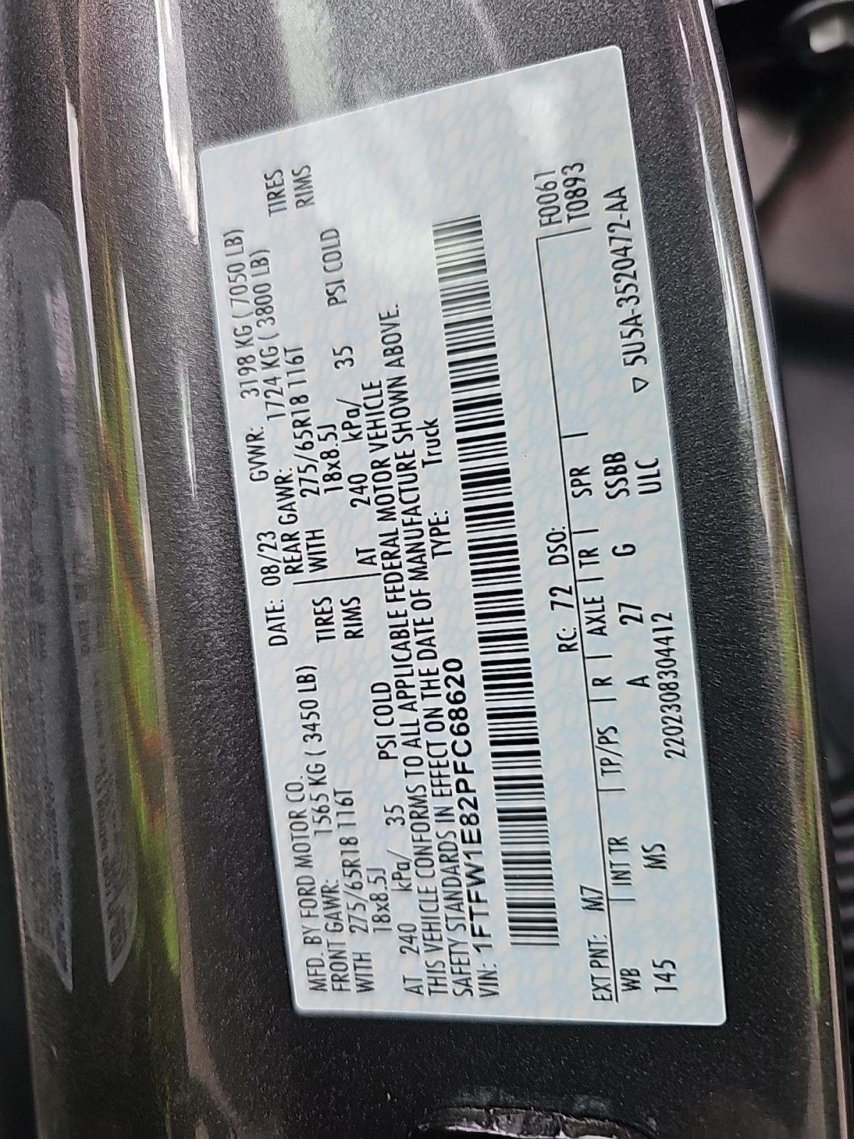 2023 Ford F-150 XLT AWD