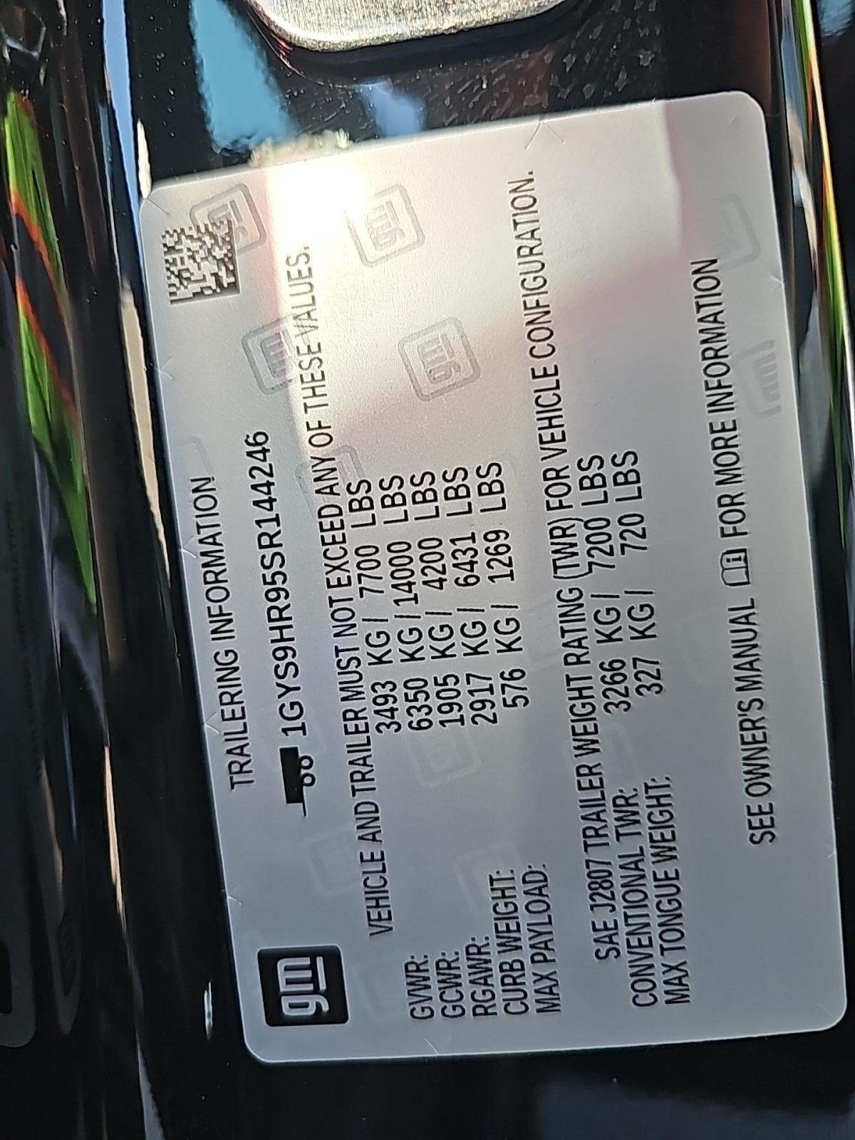 2025 Cadillac Escalade V-Series AWD