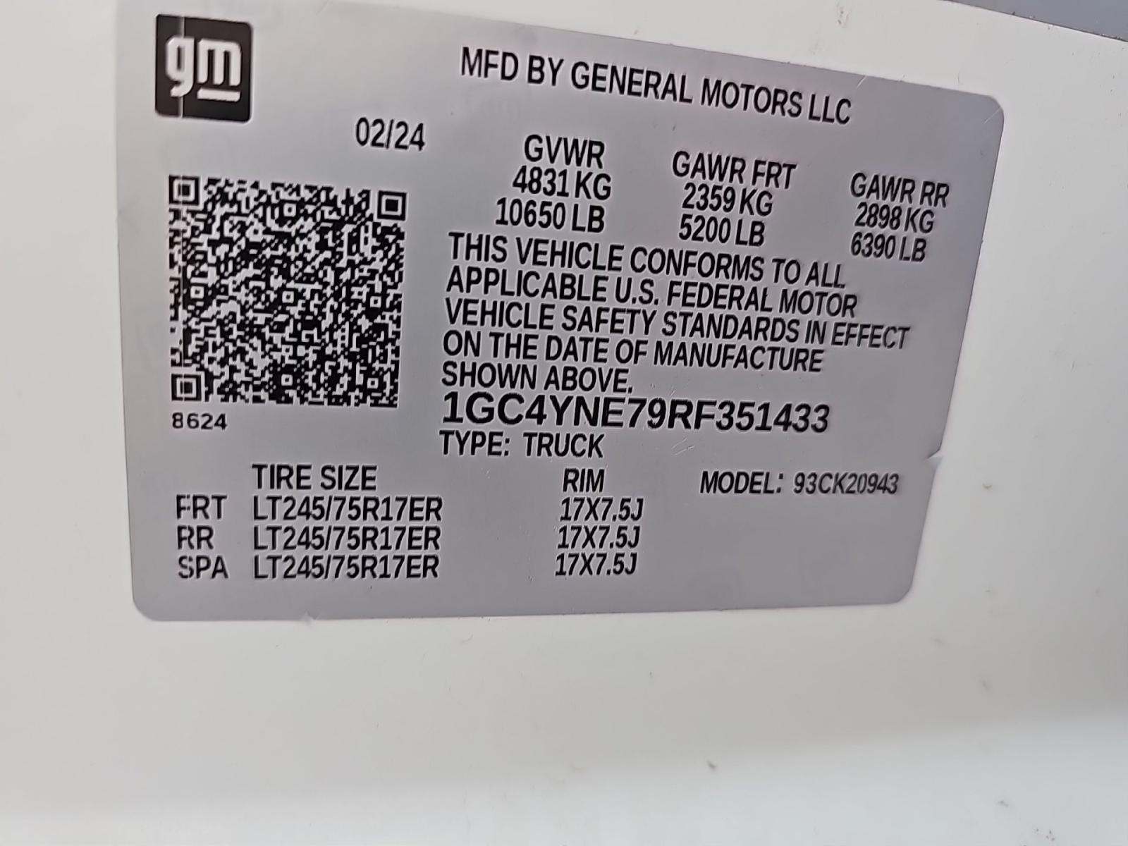 2024 Chevrolet Silverado 2500HD LT AWD