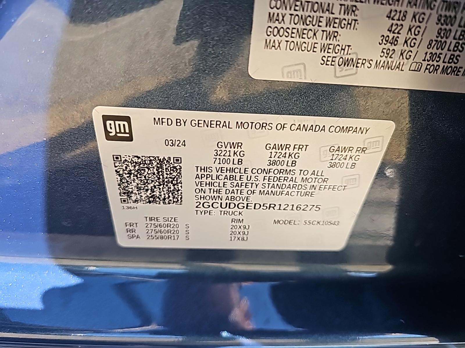 2024 Chevrolet Silverado 1500 LTZ AWD