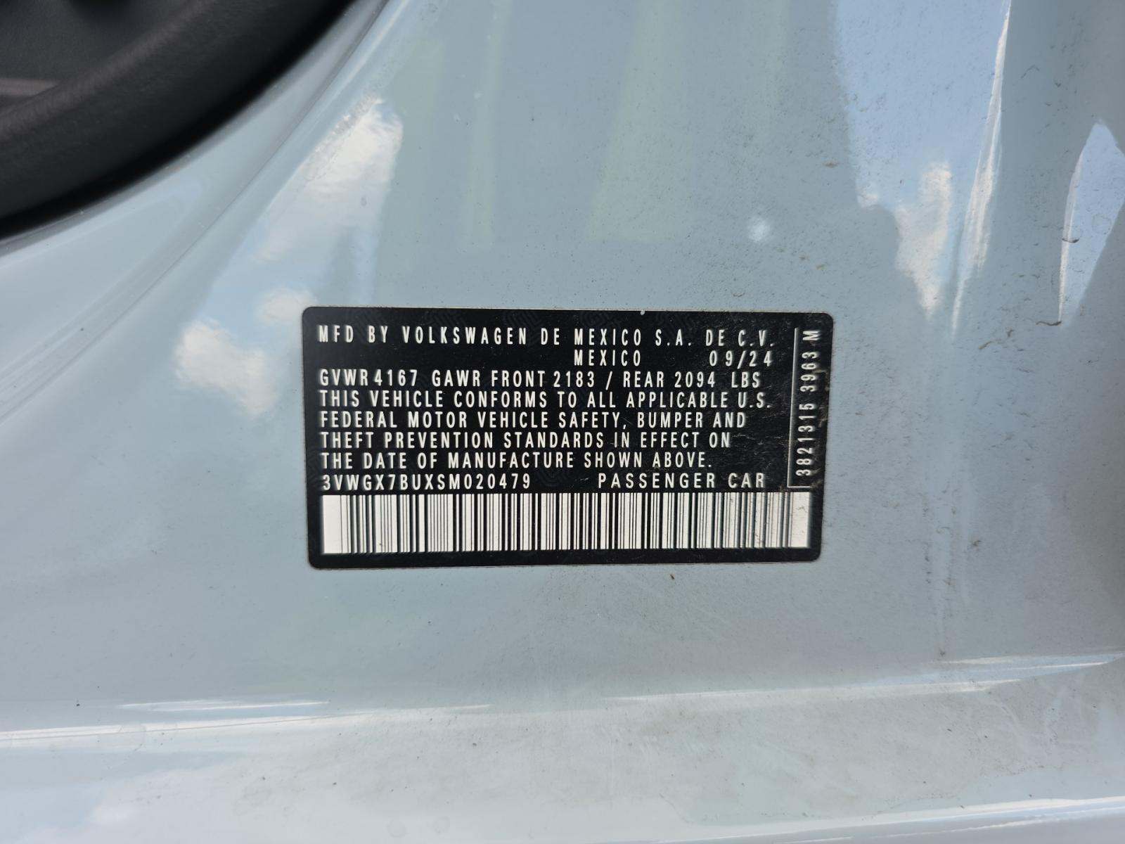 2025 Volkswagen Jetta 1.5T SEL FWD