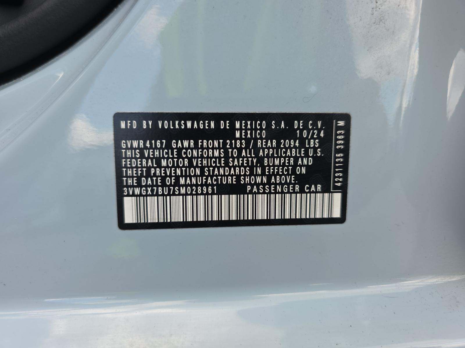 2025 Volkswagen Jetta 1.5T SEL FWD