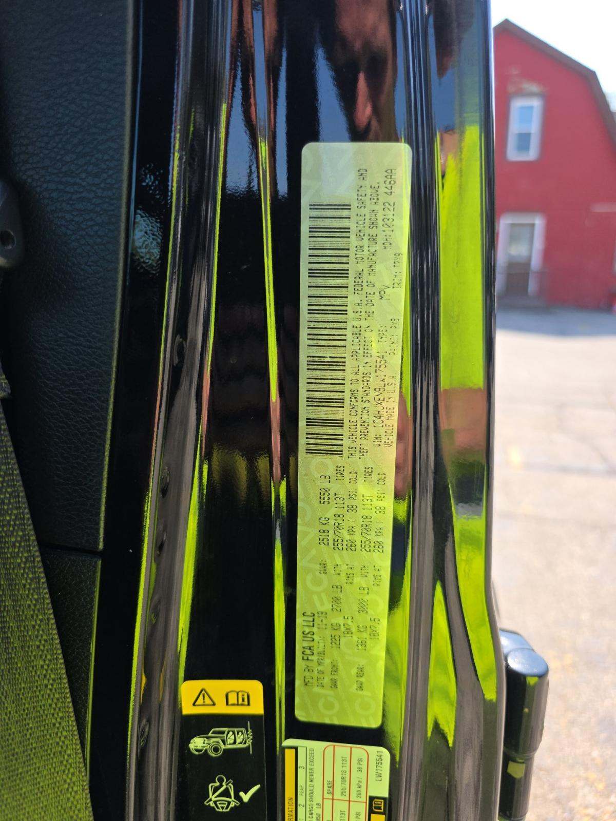 2020 Jeep Wrangler Unlimited Sahara AWD