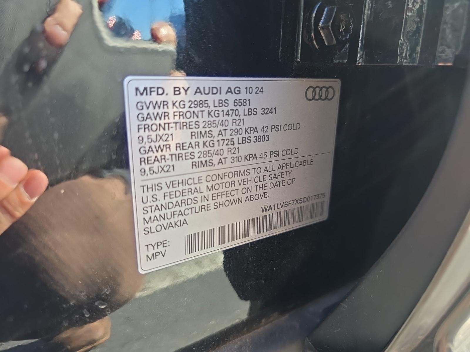 2025 Audi Q7 Premium Plus AWD