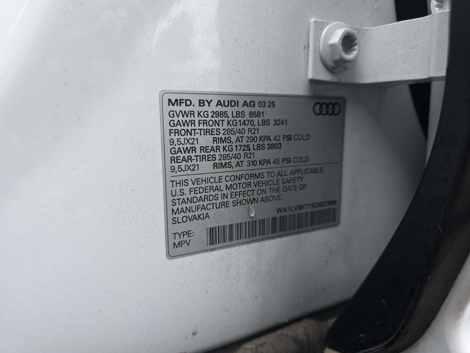 2025 Audi Q7 Premium Plus AWD