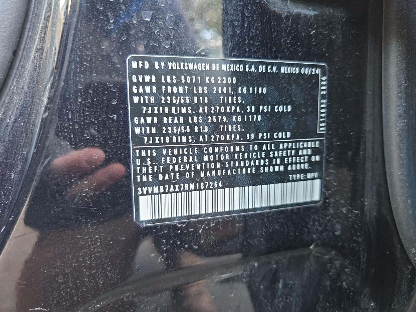 2024 Volkswagen Tiguan 2.0T SE AWD