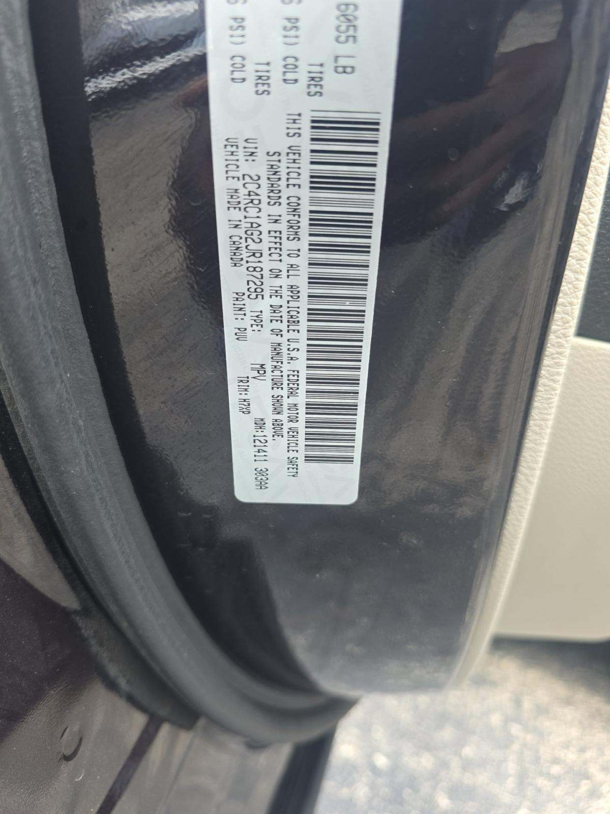 2018 Chrysler Pacifica L FWD