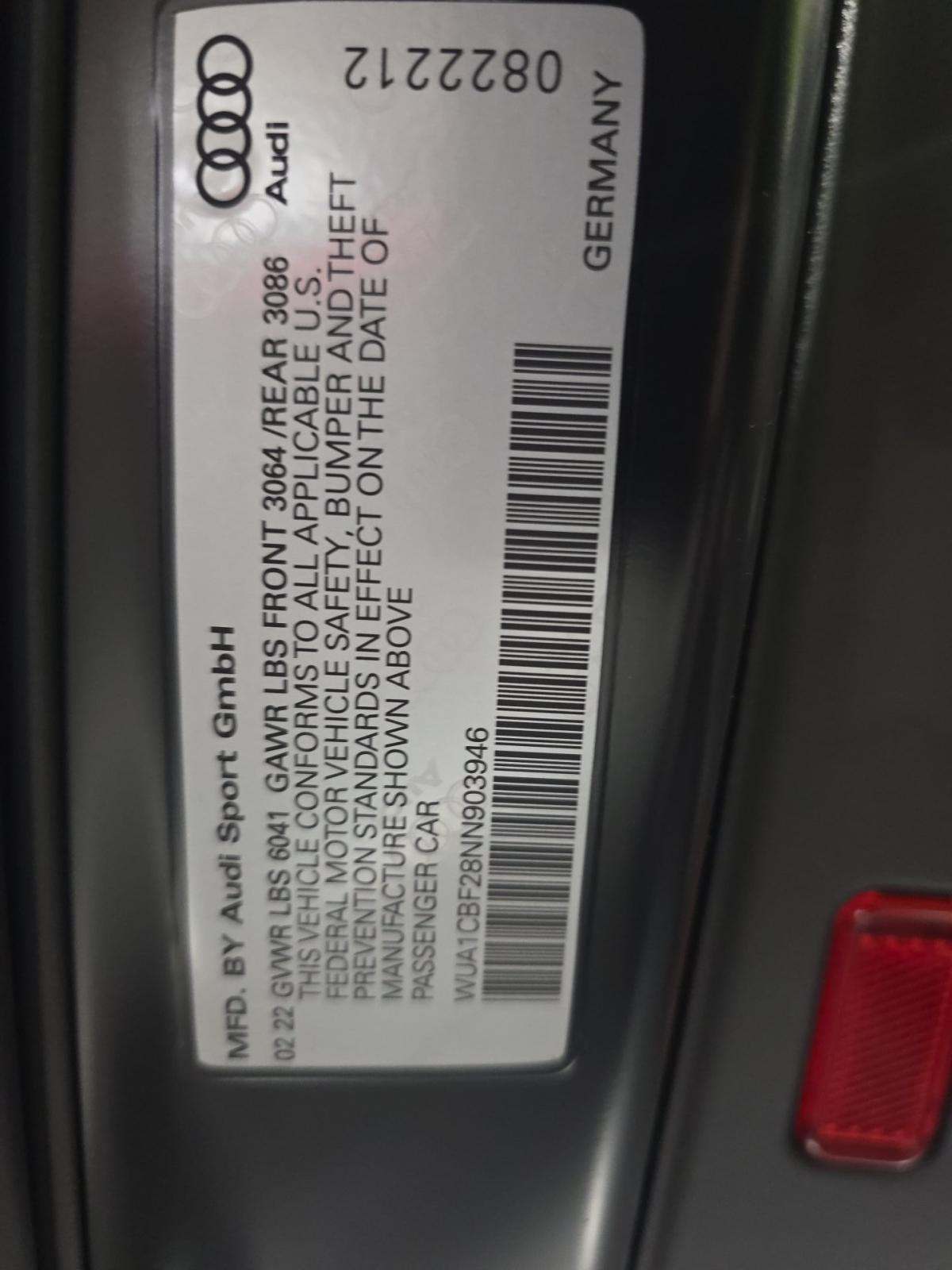 2022 Audi RS 6 Base AWD