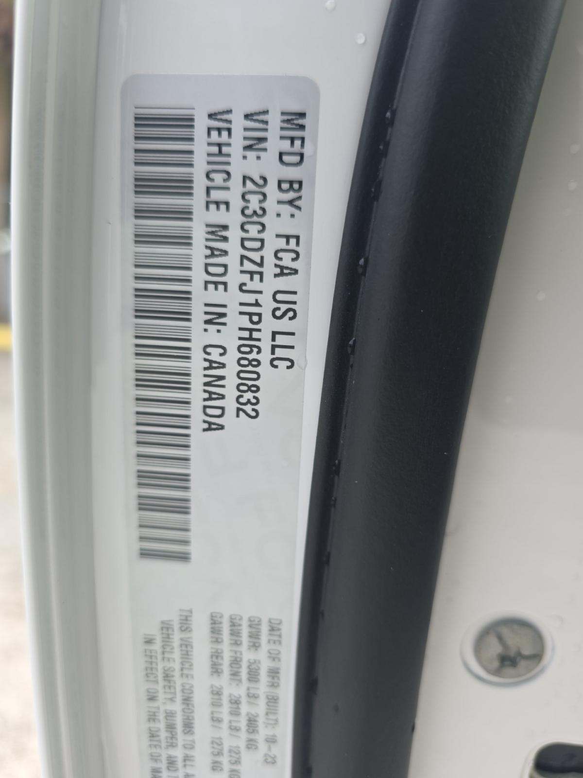 2023 Dodge Challenger R/T Scat Pack Widebody RWD