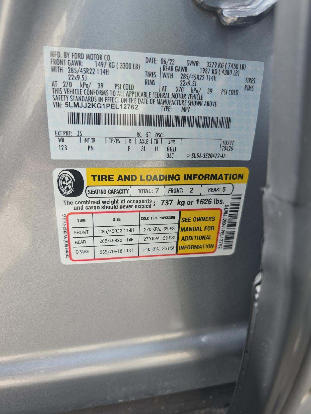 2023 Lincoln Navigator Reserve RWD