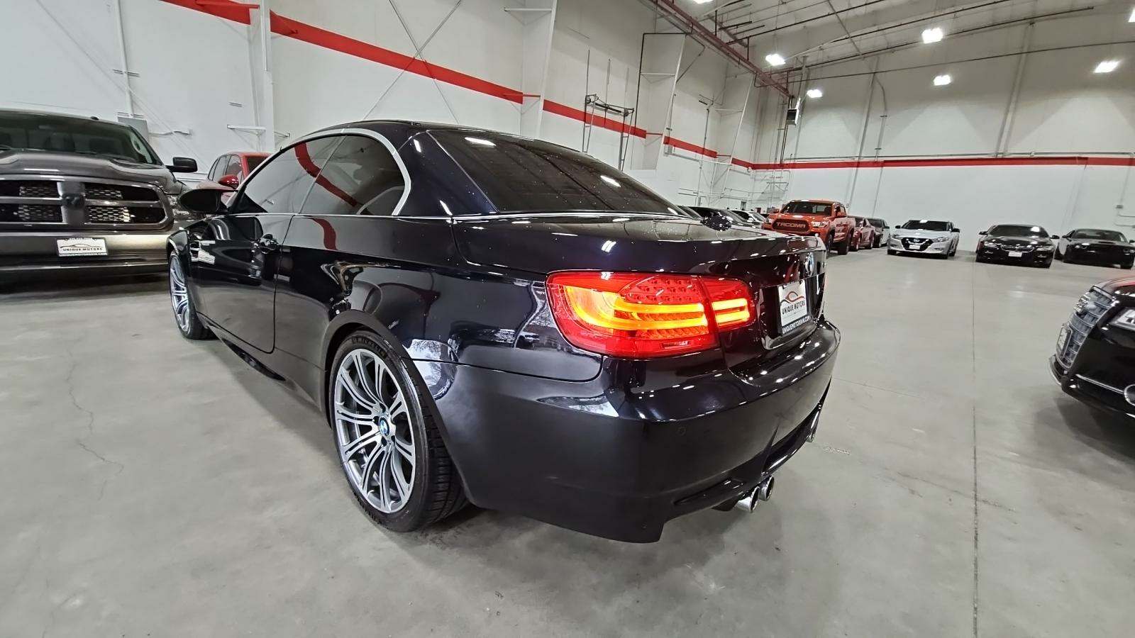 2011 BMW M3 M3 2D CONVERTIBLE 6SP RWD