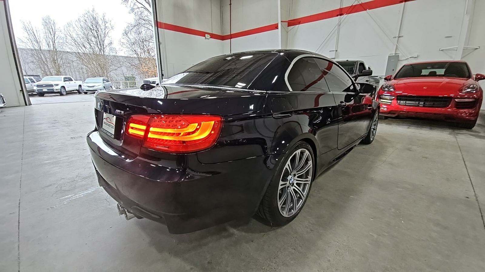 2011 BMW M3 M3 2D CONVERTIBLE 6SP RWD