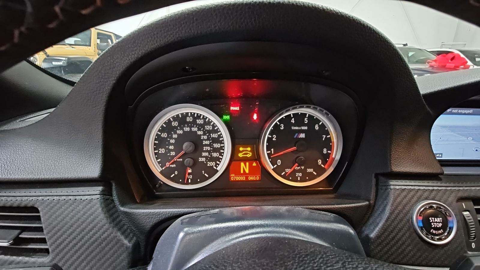 2011 BMW M3 M3 2D CONVERTIBLE 6SP RWD