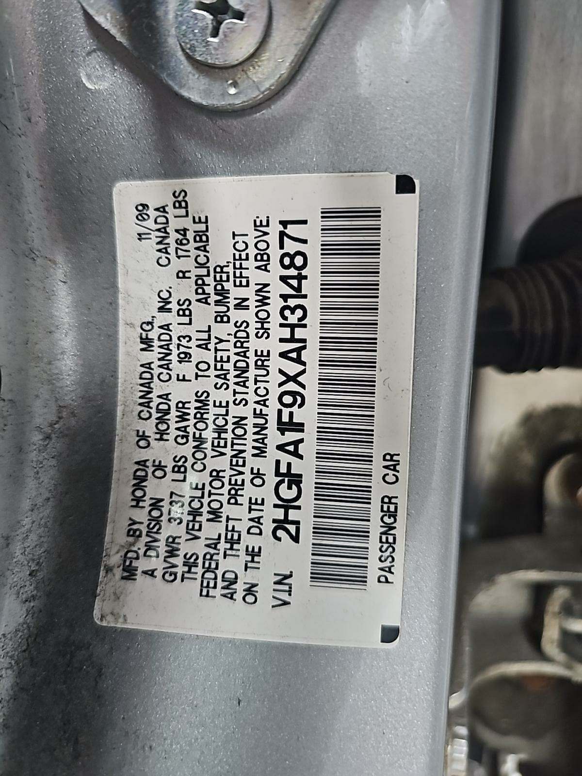 2010 Honda Civic EX-L FWD