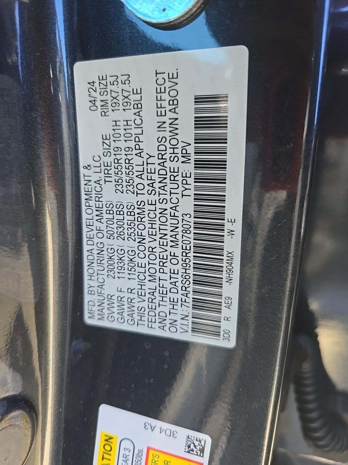 2024 Honda CR-V Hybrid Sport Touring AWD