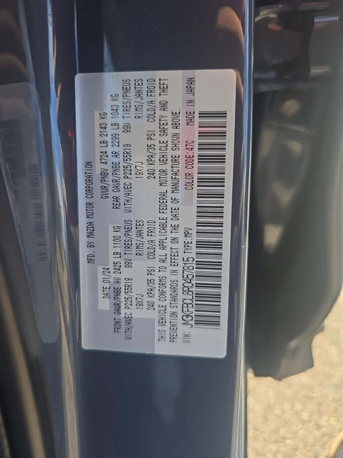 2024 MAZDA CX-5 2.5 S Carbon Edition AWD