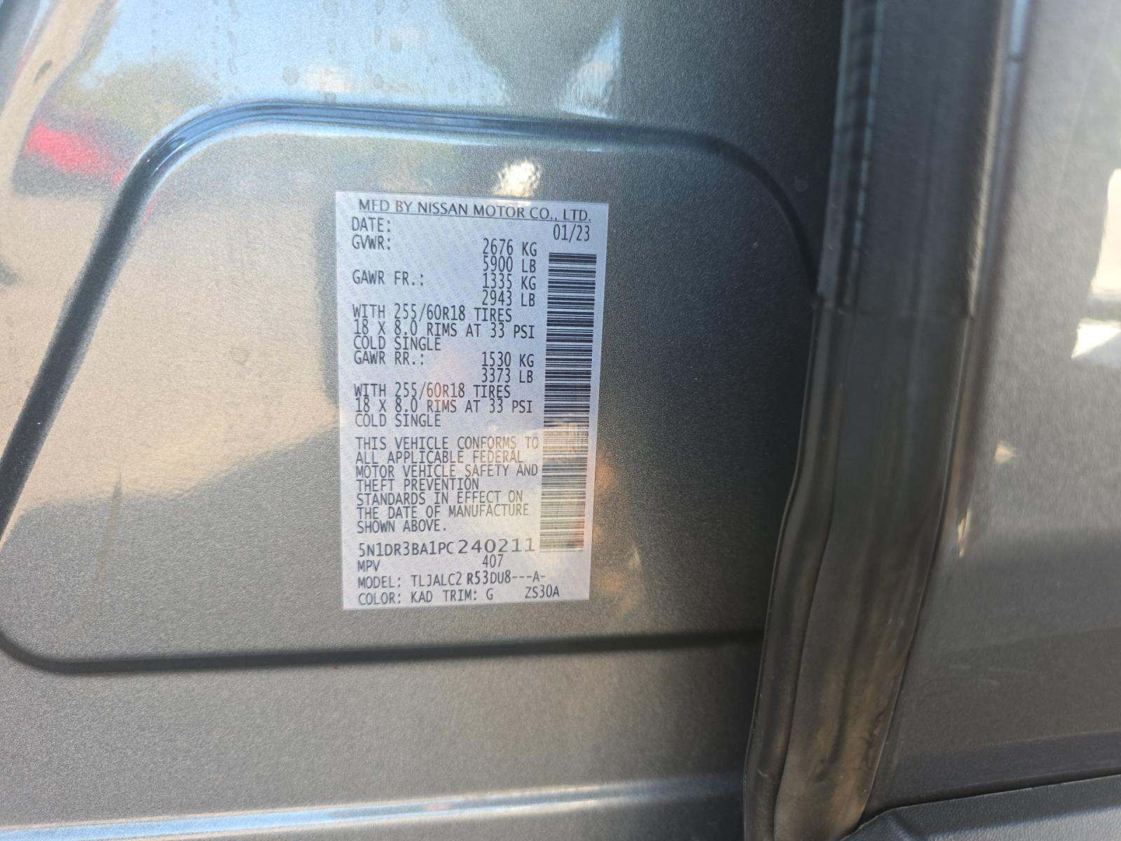 2023 Nissan Pathfinder SV FWD