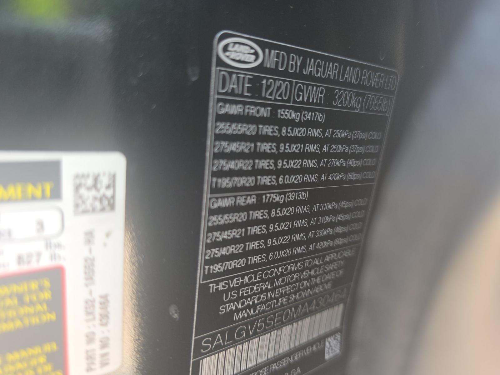 LAND ROVER RANGE ROVER - 1