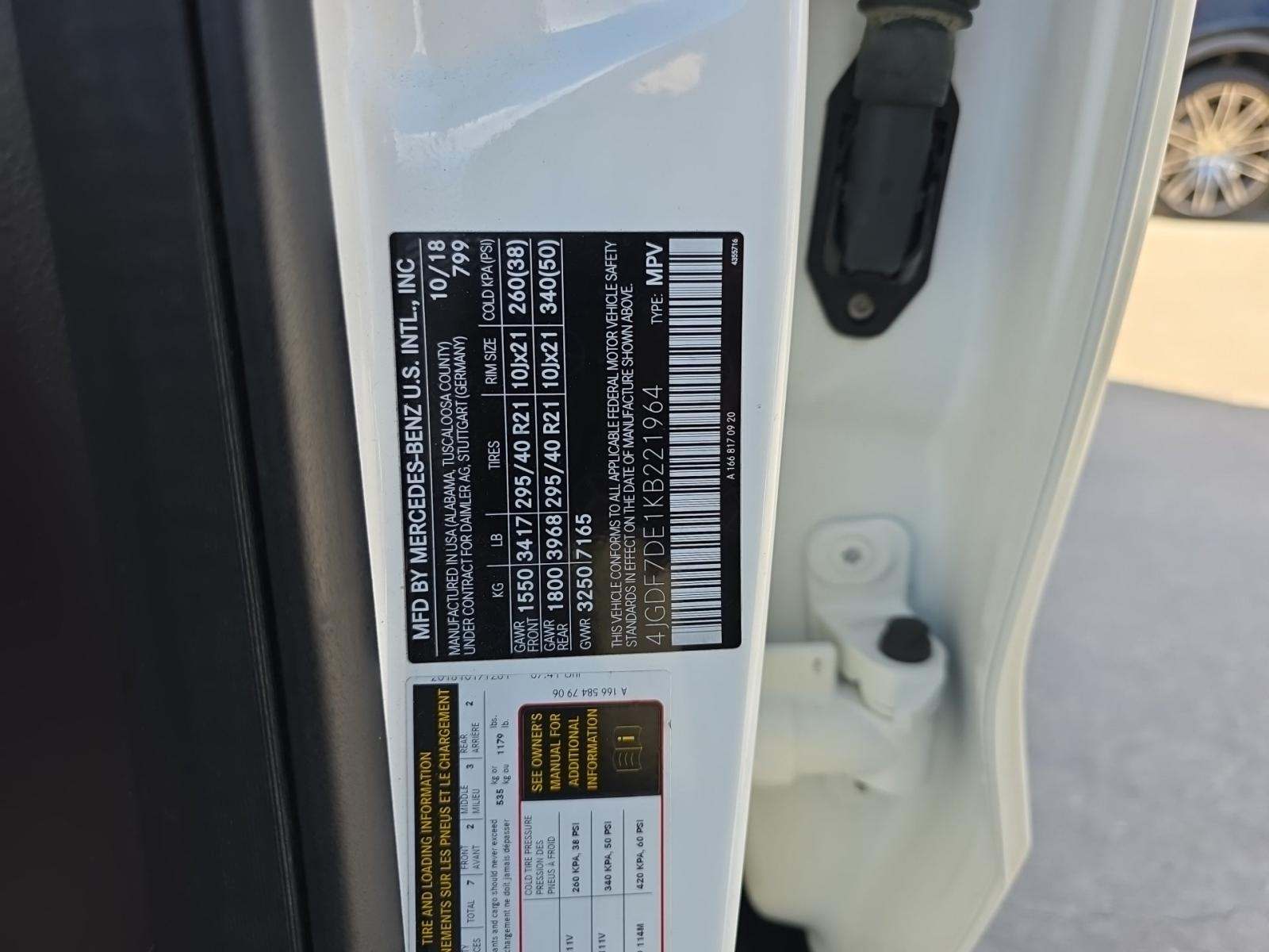 2019 Mercedes-Benz GLS GLS 550 AWD