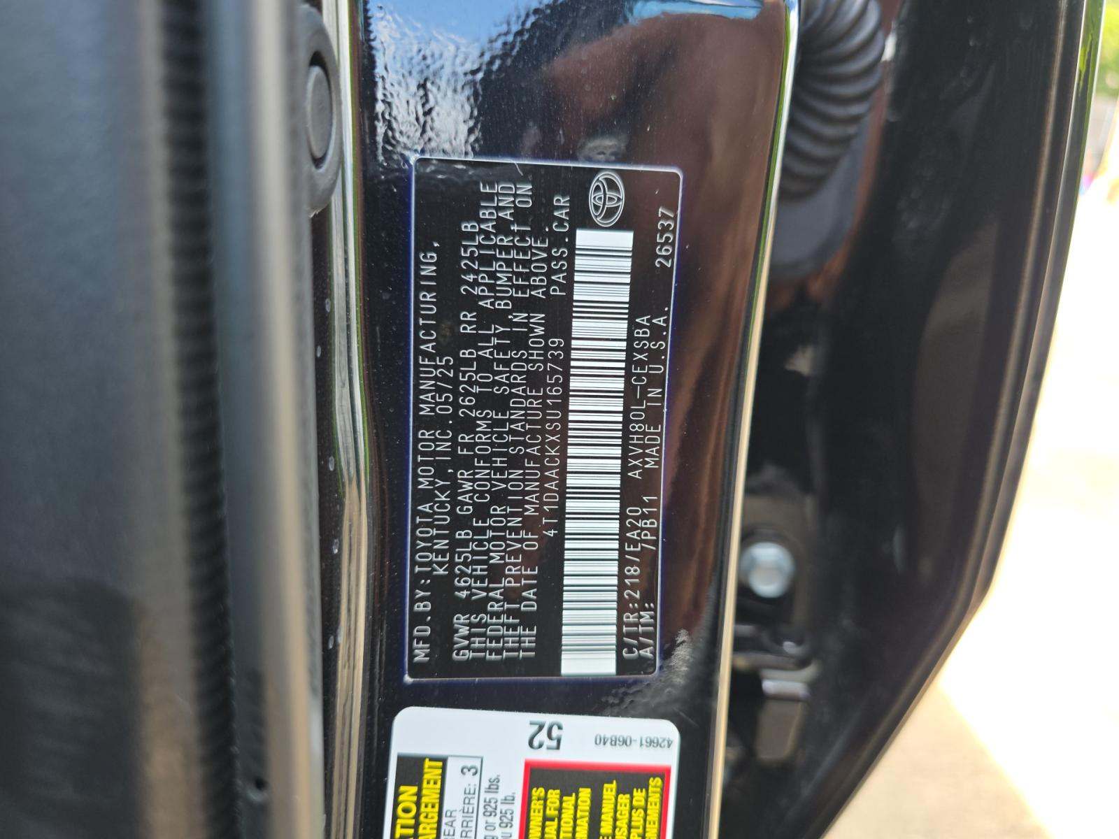 TOYOTA CAMRY - 1