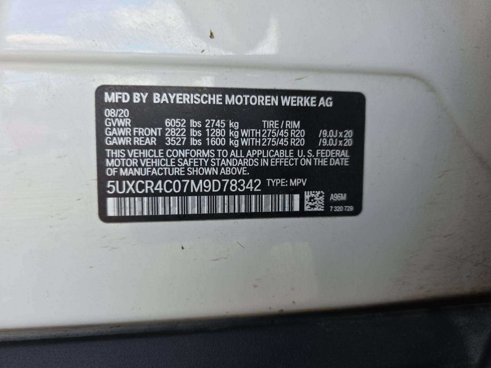 2021 BMW X5 sDrive40i RWD