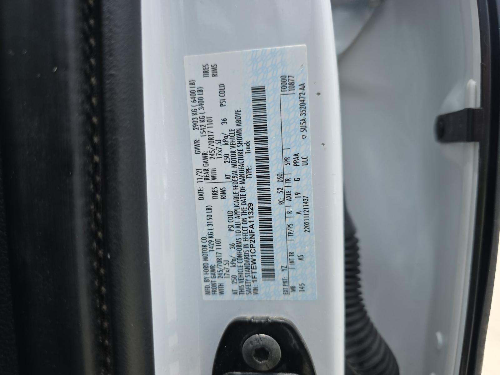 2022 Ford F-150 XL RWD