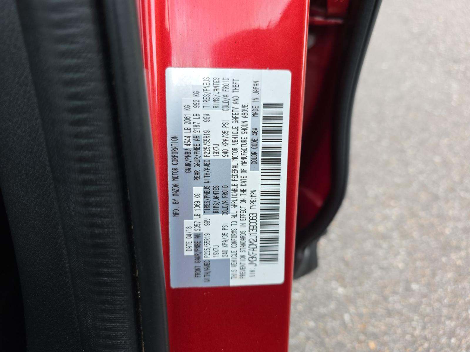 2018 MAZDA CX-5 Grand Touring FWD