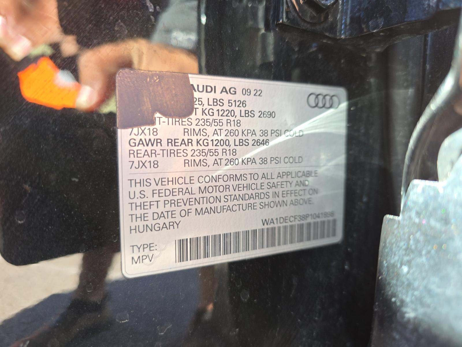 2023 Audi Q3 S line Premium AWD