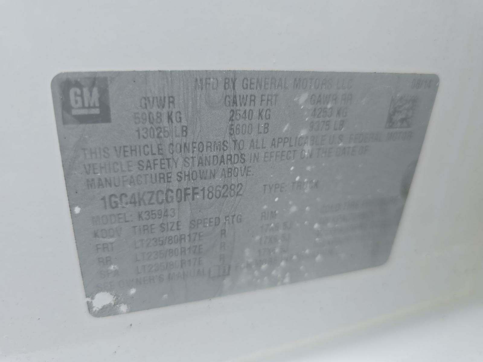 2015 Chevrolet Silverado 3500HD LT AWD