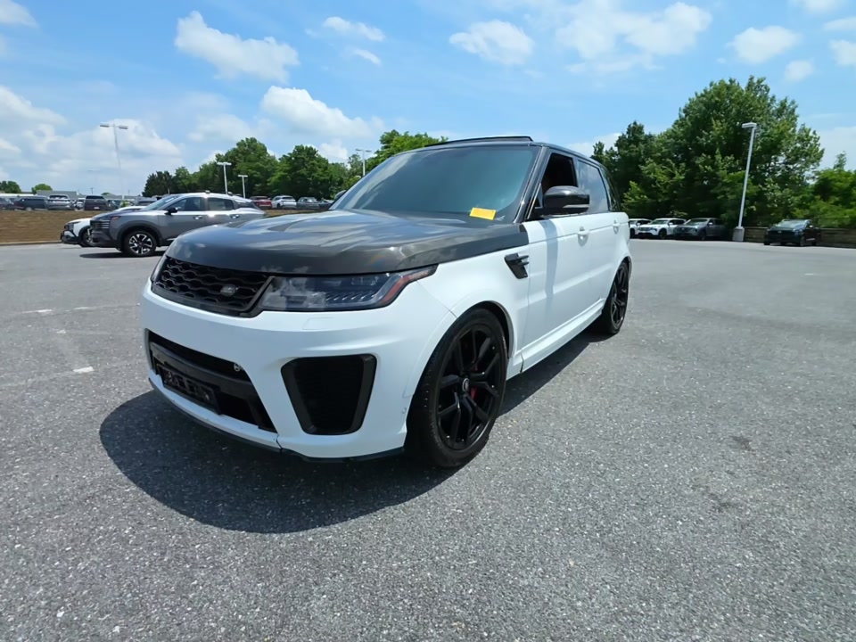 2020 Land Rover Range Rover Sport SVR AWD